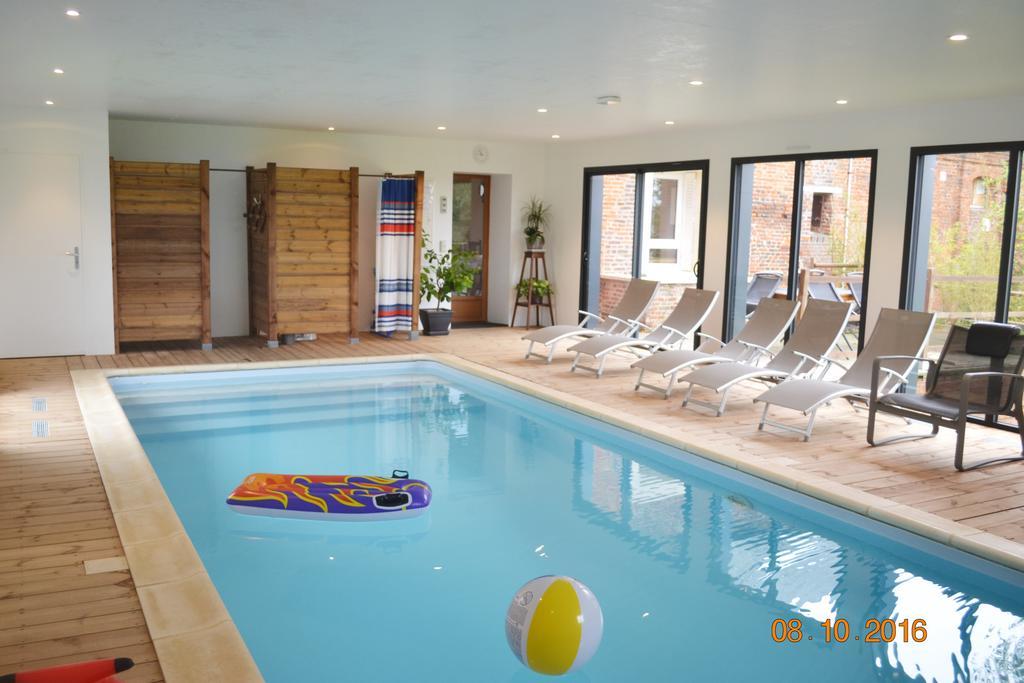 Piscine Interieure Privee Chauffee Toute L Annee Et Spa St Martin Saint-Martin-l'Hortier 외부 사진