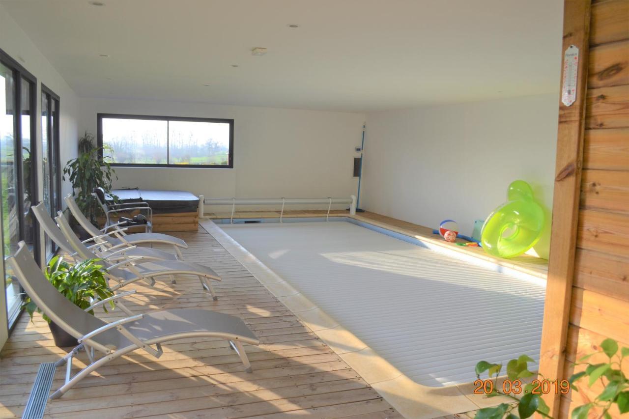 Piscine Interieure Privee Chauffee Toute L Annee Et Spa St Martin Saint-Martin-l'Hortier 외부 사진